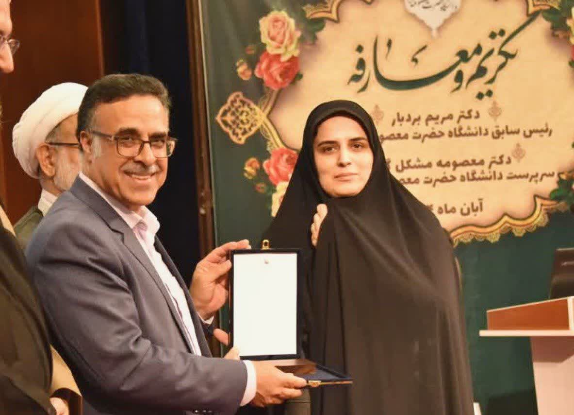 آیین تکریم دکتر بردبار ریس سابق و معارفه دکتر مشکل گشا سرپرست دانشگاه